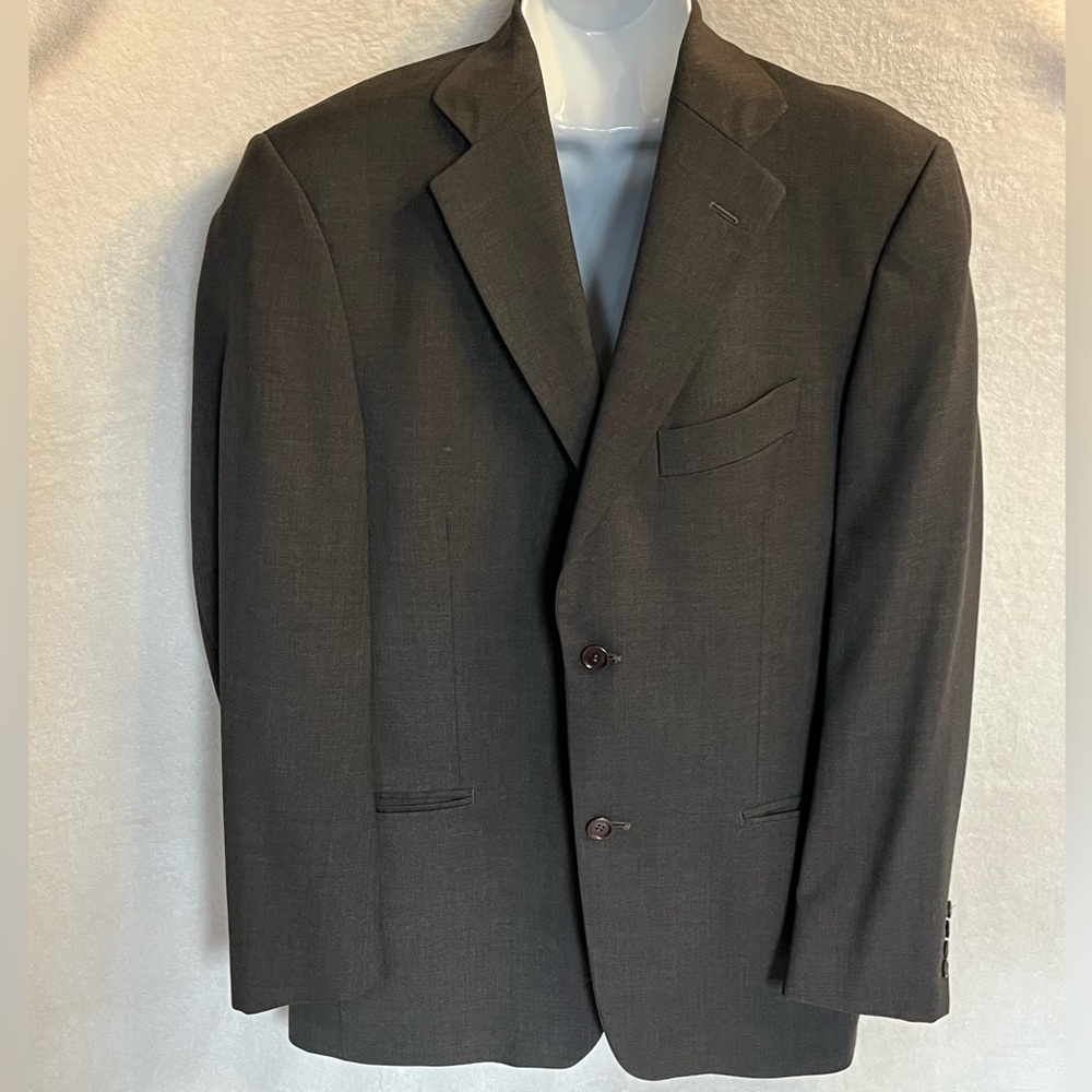 Elegant Charcoal Men's Blazer